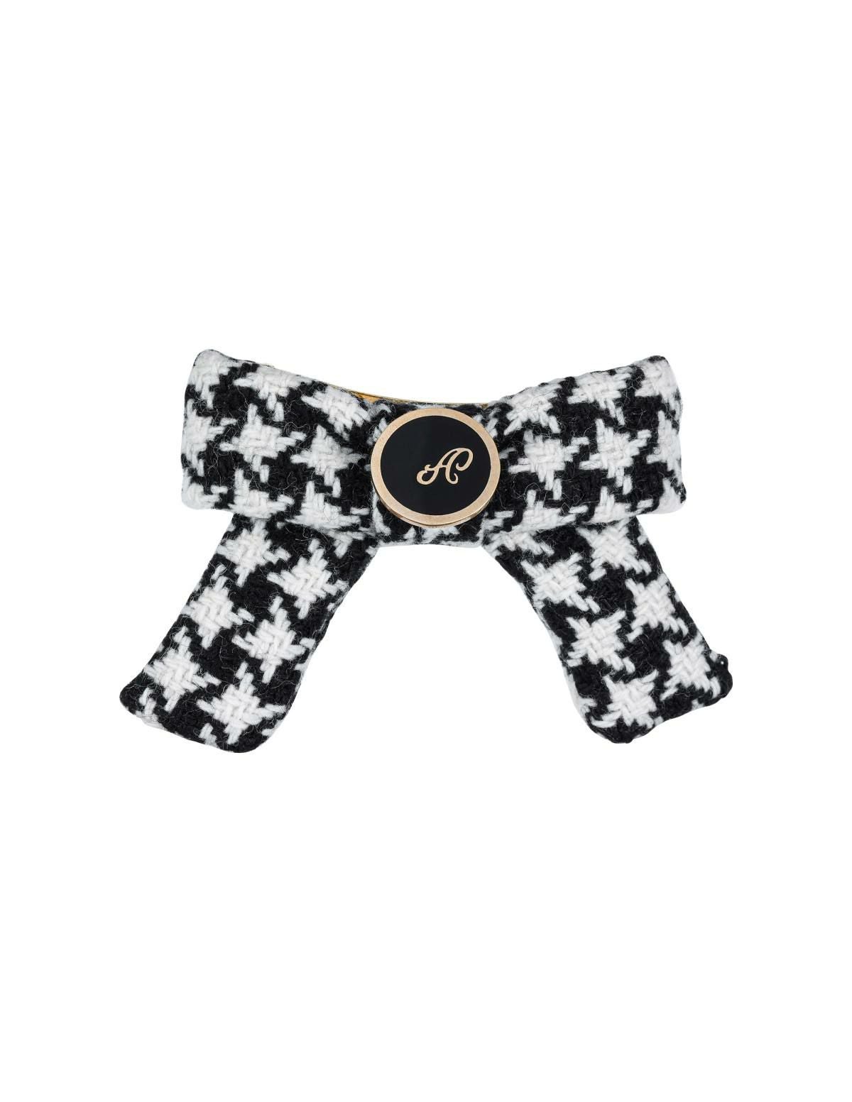 ブラックアンドホワイトエーシーリボンバレッタ | ACCA